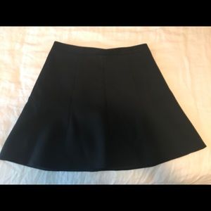 J Crew Black Mini Skirt